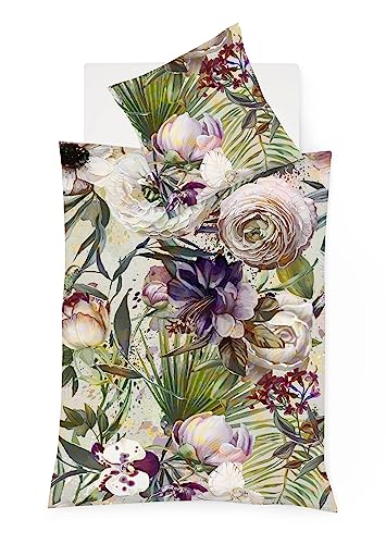 fleuresse Bettwäsche Mako Satin Bed Art (114347) (1 x 80x80 + 1 x 135x200 cm) von fleuresse
