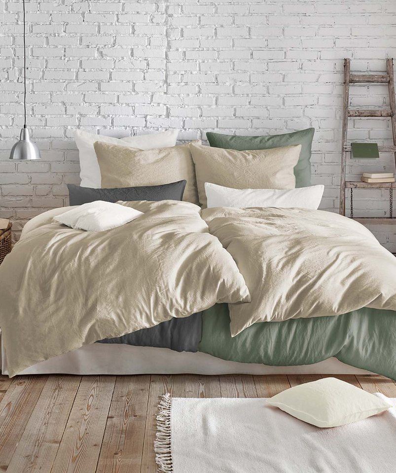 fleuresse Bettwäsche Provence in Gr. 135x200, 155x220 oder 200x200 cm, Halbleinen, 3 teilig, Halbleinen, 50% Baumwolle, 50% Leinen, Gr. 135x200, 155x220, 200x200cm fleuresse Bettwäsche Provence in Gr. 135x200, 155x220 oder 200x200 cm, Halbleinen, 3 teilig, Halbleinen, 50% Baumwolle, 50% Leinen, Gr. 135x200, 155x220, 200x200cm von fleuresse