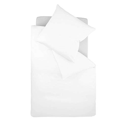 Fleuresse Colours Bettwäsche, Uni-Mako-Satin, weiß, 135 x 200 cm Fleuresse Colours Bettwäsche, Uni-Mako-Satin, weiß, 135 x 200 cm von fleuresse