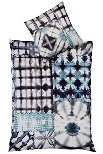 fleuresse Biber Bettwäsche Baumwolle 135 x 200 Grau Blau Türkis Weiß Retro fleuresse Biber Bettwäsche Baumwolle 135 x 200 Grau Blau Türkis Weiß Retro von fleuresse