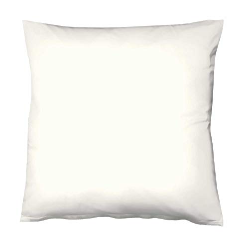 Fleuresse Colours Kissenbezug, Mako Satin, Wollweiß, 40 x 40 cm Fleuresse Colours Kissenbezug, Mako Satin, Wollweiß, 40 x 40 cm von fleuresse