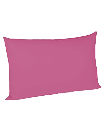 Fleuresse Colours Kissenbezug, Mako Satin, Pink, 40 x 60 cm von fleuresse