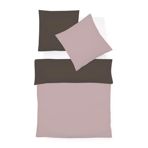 fleuresse Interlock Jersey Bettwäsche Black Premium Tornio dunkelrosa, 1 Bettbezug 135 x 200 cm + 1 Kissenbezug 80 x 80 cm fleuresse Interlock Jersey Bettwäsche Black Premium Tornio dunkelrosa, 1 Bettbezug 135 x 200 cm + 1 Kissenbezug 80 x 80 cm von fleuresse