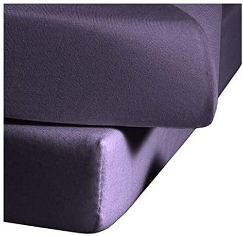 fleuresse Jenny C klassisches Jersey-Spannlaken, 100% Baumwolle, mit praktischem Rundumgummi, Fb. Lavendel, Größe 200 x 200 cm, auch passend für 180/190 x 200 fleuresse Jenny C klassisches Jersey-Spannlaken, 100% Baumwolle, mit praktischem Rundumgummi, Fb. Lavendel, Größe 200 x 200 cm, auch passend für 180/190 x 200 von fleuresse