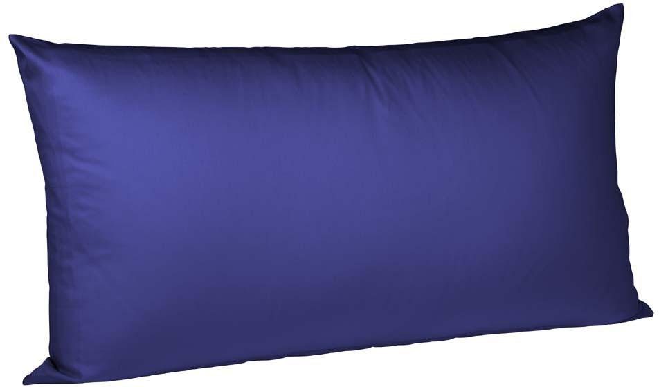 fleuresse Kissenbezug Colours Mako Satin, 100% Baumwolle, mit Reißverschluss, (2 Stück), Mako Satin, glänzend, glatt, Premium Qualität von fleuresse