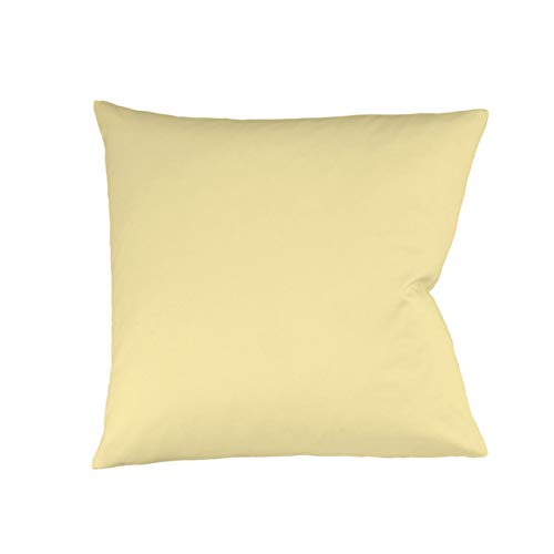 Fleuresse Colours Kissenbezug, Mako Satin, vanille, 35 x 40 cm Fleuresse Colours Kissenbezug, Mako Satin, vanille, 35 x 40 cm von fleuresse