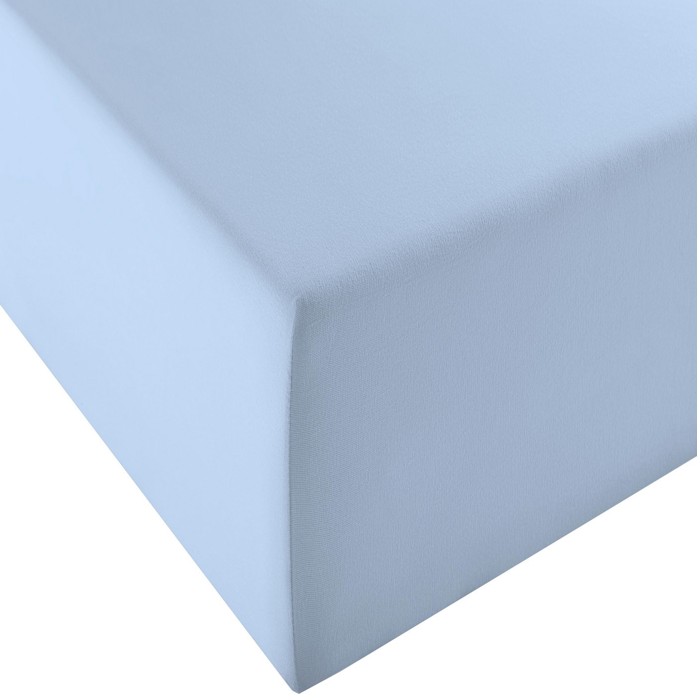 fleuresse Spannbettlaken Comfort XL, Mako-Jersey, Gummizug: rundum, (1 Stück), Mako-Jersey, für Matratzen bis 40 cm Höhe, Bettlaken, Spannbetttuch von fleuresse