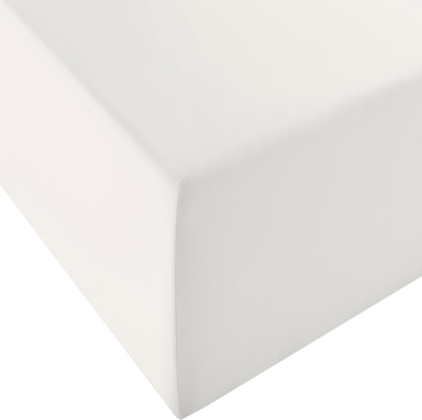 fleuresse Spannbettlaken Comfort XL, Mako-Jersey, Gummizug: rundum, (1 Stück), Mako-Jersey, für Matratzen bis 40 cm Höhe, Bettlaken, Spannbetttuch von fleuresse