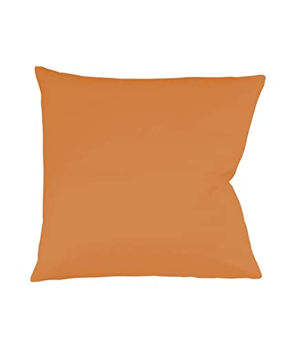 fleuresse Uni Colours, Baumwolle, Orange, 50 x 50 von fleuresse