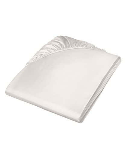 fleuresse Uni Colours-Spannlaken, Mako-Satin, Porzellan, 200 x 200 fleuresse Uni Colours-Spannlaken, Mako-Satin, Porzellan, 200 x 200 von fleuresse