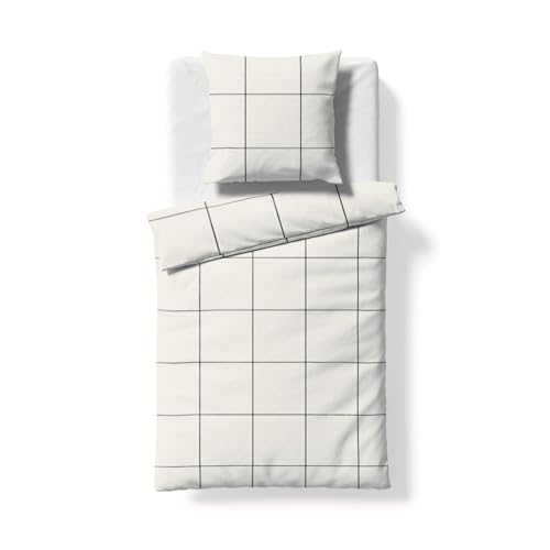 fleuresse gewebte Edelflanell Bettwäsche Lech Cork schwarz weiß 1 Bettbezug 155 x 220 cm + 1 Kissenbezug 80 x 80 cm fleuresse gewebte Edelflanell Bettwäsche Lech Cork schwarz weiß 1 Bettbezug 155 x 220 cm + 1 Kissenbezug 80 x 80 cm von fleuresse