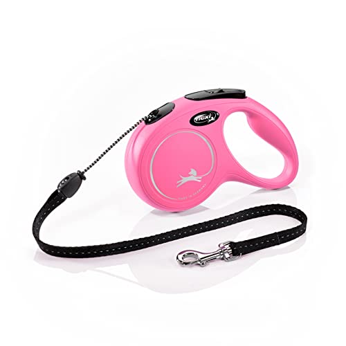 flexi New Classic M Seil 5 m pink für Hunde bis 20 kg von flexi