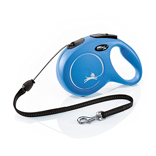 flexi New Classic M Seil 8 m blau für Hunde bis 20 kg von flexi