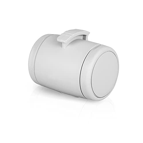 flexi® Multi Box hellgrau, praktische Box für Leckerli und Kotbeutel. Passend für flexi® Xtreme, Comfort, Classic, Neon und Black Design Roll-Leinen der Größen S, M und L von flexi