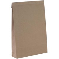 flexiPAK classic eco Doppelfixverschluss Faltentaschen natur von flexiPAK
