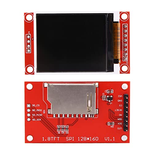 flexman 1,8 Zoll SPI TFT LCD Anzeigemodul, ST7735 Auflösung 128 X 160, 4 Draht SPI Farbanzeigemodul Für 8051/AVR/PIC/ARM/STM32 flexman 1,8 Zoll SPI TFT LCD Anzeigemodul, ST7735 Auflösung 128 X 160, 4 Draht SPI Farbanzeigemodul Für 8051/AVR/PIC/ARM/STM32 von flexman