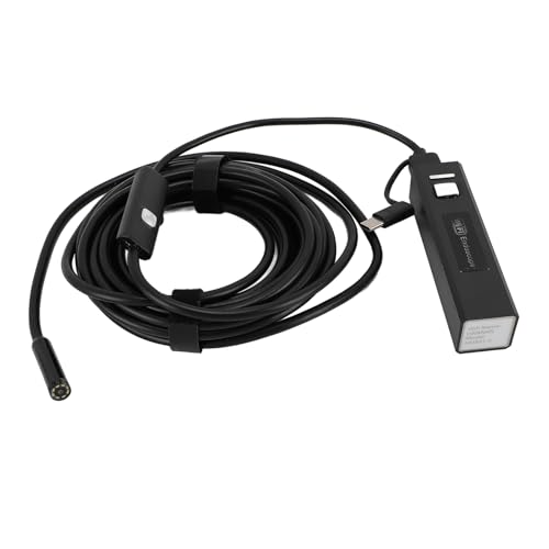 FLEXMAN 8mm 1200P HD Endoskop Inspektionskamera, 70° Viewing Winkel Wassersicher 3 in 1 Typ C USB Industrial Boorscope Schlangenkanalkamera mit LED Licht für Android FLEXMAN 8mm 1200P HD Endoskop Inspektionskamera, 70° Viewing Winkel Wassersicher 3 in 1 Typ C USB Industrial Boorscope Schlangenkanalkamera mit LED Licht für Android von flexman