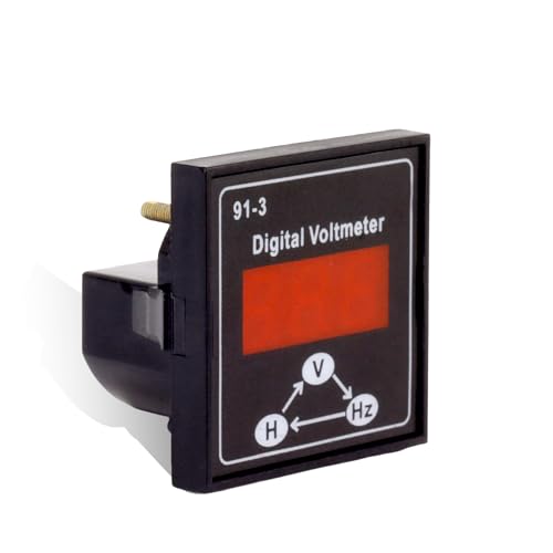 FLEXMAN LED Digitalvoltmeter, Einphasiger 3 Phasen Spannungsmesser, Benzin Generator Set Zubehör für Echtzeitmessung und Anzeige der Wechselspannung FLEXMAN LED Digitalvoltmeter, Einphasiger 3 Phasen Spannungsmesser, Benzin Generator Set Zubehör für Echtzeitmessung und Anzeige der Wechselspannung von flexman