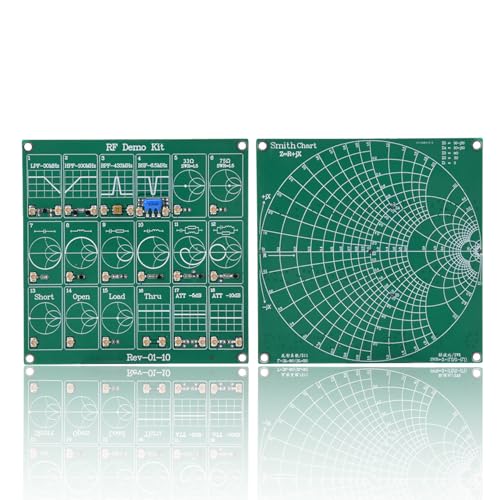 FLEXMAN RF Demo Kit, HF Frequenztestplatinen Demo Kit Ausgestattet mit 2 Stück UFL Patchkabel für das Lernen Vector Network Analyzer, Antenna Analyzer Test Kalibrierung Lernen FLEXMAN RF Demo Kit, HF Frequenztestplatinen Demo Kit Ausgestattet mit 2 Stück UFL Patchkabel für das Lernen Vector Network Analyzer, Antenna Analyzer Test Kalibrierung Lernen von flexman