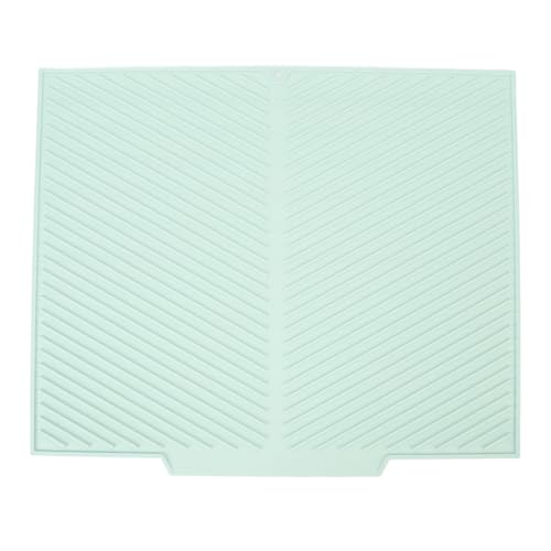 FLEXMAN Silicon Dish Trocknungsmatte, 15,94 X 19,88 Zoll Mehrzweckstichtrocknungsmatten für Küchentheke, Leicht zu Reinigende Schüsselmatte, Schüssel Abflusspad für Küchentheke von flexman