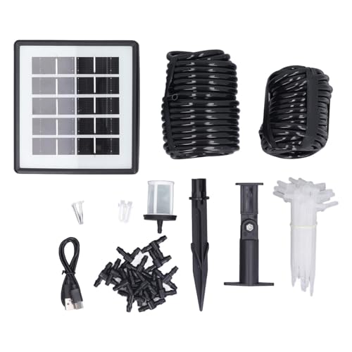 FLEXMAN Solar Automatic Tropfbewässerungskit, IP67 Anti Backflow Siphon Programmierbares Gartenwässerungssystem mit 15 Dripfern, Tropfbewässerungssystem für Gärten, Parks, Landscha FLEXMAN Solar Automatic Tropfbewässerungskit, IP67 Anti Backflow Siphon Programmierbares Gartenwässerungssystem mit 15 Dripfern, Tropfbewässerungssystem für Gärten, Parks, Landscha von flexman