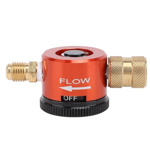 FLEXMAN Stickstoff Spülwerkzeug, Messing Stickstoff Reinigungsregler mit 1/4 Zoll Fackelanpassung für die Wartung des HLK Systems von flexman