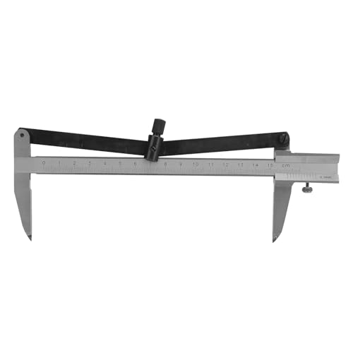 FLEXMAN Vernier Container, 150 mm Messung Digitales Messwerkzeug mit Kompass, Auflösung Vernier Container Digitales Mikrometer mit Speicherbox von flexman