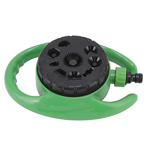 FLEXMAN Water Sprinkler, 8 Mustermodi Leichtes Rasensprinkler Multifunktions Rotatierbar Einstellbarer Turmsprinkler für Rasengartenbewässerung von flexman