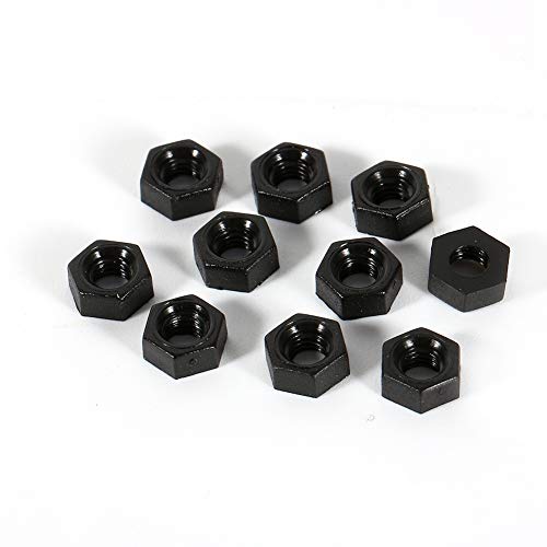 Flexman 100pcs Sechskantmuttern, M2 M3 M4 Hexagon Sechskantmutter Schwarzer Kohlenstoffstahl Kunststoff Nylon Sechskant männlich Frau Runde Kopfschraube Nuss 8 mm Innengewinde, Flexman 100pcs Sechskantmuttern, M2 M3 M4 Hexagon Sechskantmutter Schwarzer Kohlenstoffstahl Kunststoff Nylon Sechskant männlich Frau Runde Kopfschraube Nuss 8 mm Innengewinde, von flexman