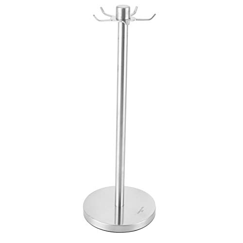 flexman Kitchen Cooking Utensilhalter, Edelstahl 360 Grad Rotierender Utensiltrack mit 5 Haken, Suppenkögelhalter Küchenwerkzeug Zum Aufhängen von Löffeln, Schaufel, Spatel flexman Kitchen Cooking Utensilhalter, Edelstahl 360 Grad Rotierender Utensiltrack mit 5 Haken, Suppenkögelhalter Küchenwerkzeug Zum Aufhängen von Löffeln, Schaufel, Spatel von flexman