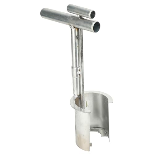 flexman Lampen Pflanzer Werkzeug, T Formlegierung Multifunktionaler Bodensamenlampe Transplanter Ergonomisch Griff Bodenprobener Rasengarten Werkzeug Bodenprobenpler Rasen von flexman