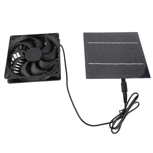flexman Solar Panel Lüfterkit, IP65 3000 U/Min Outdoor Solar Panel Lüfter Kit 5W 6V DC Chicken Coop Auspuff Haus Im Freien für Häuser, Wohnmobile, Gewächshäuser, Versorgungsräume flexman Solar Panel Lüfterkit, IP65 3000 U/Min Outdoor Solar Panel Lüfter Kit 5W 6V DC Chicken Coop Auspuff Haus Im Freien für Häuser, Wohnmobile, Gewächshäuser, Versorgungsräume von flexman