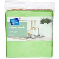 flink & sauber Allzweck-Reinigungstücher Viskose 60 °C waschbar, 9 St. von flink & sauber
