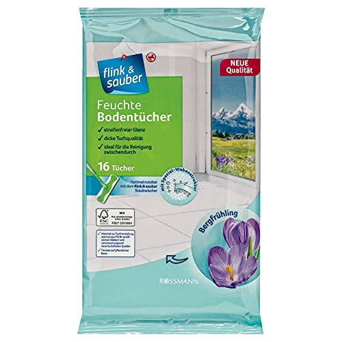 Flink & Sauber Feuchttuch 16er Bergwuchs von flink & sauber
