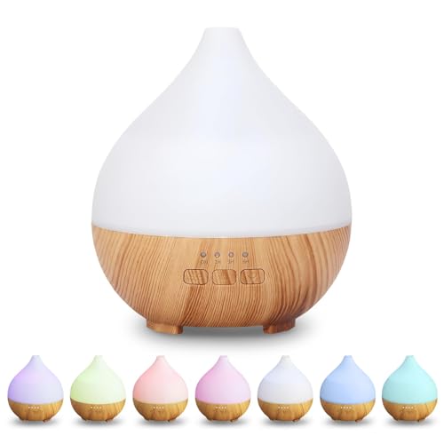 Flintronic Aroma Diffuser, 100ml Ultraschall Luftbefeuchter Aromatherapie Öle Diffusor, Duftöl Diffuser, Diffusor für Ätherische Öle mit 7 farbigem LED Licht und Automatischer Abschaltfunktion Flintronic Aroma Diffuser, 100ml Ultraschall Luftbefeuchter Aromatherapie Öle Diffusor, Duftöl Diffuser, Diffusor für Ätherische Öle mit 7 farbigem LED Licht und Automatischer Abschaltfunktion von flintronic
