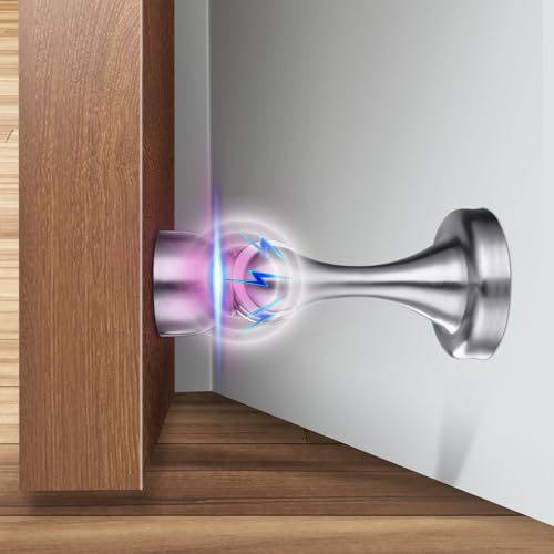 Flintronic 1PC Magnetischer Türstopperhalter, Edelstahl Magnet Door Stopper, mit 3M Selbstklebend/Verdeckte Schraubenmontage, für Tür Offen Halten, für Home Office, Design mit Starken Magnet-Silber Flintronic 1PC Magnetischer Türstopperhalter, Edelstahl Magnet Door Stopper, mit 3M Selbstklebend/Verdeckte Schraubenmontage, für Tür Offen Halten, für Home Office, Design mit Starken Magnet-Silber von flintronic