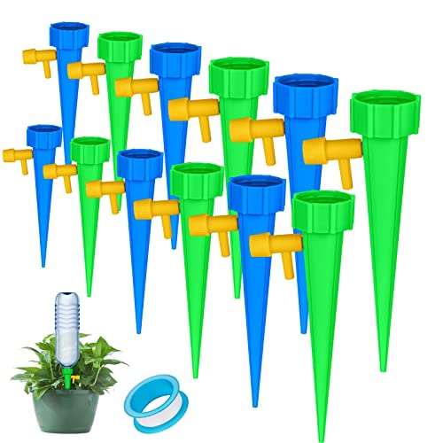 Flintronic 20 Stück Automatisch Bewässerung Set, Automatische Bewässerungssystem, Einstellbar Bewässerungssystem Garten für, Zimmerpflanzen oder Gemüse, Pflanzen Bewässerung Urlaub von flintronic