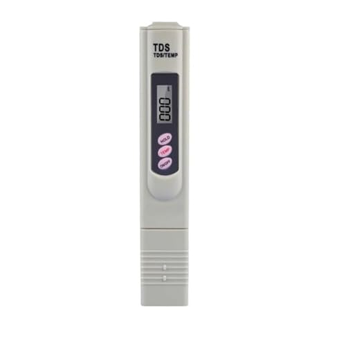 Flintronic TDS Wasserqualitätstest Meter, 2 in 1 Wassertester, PPM Leitwertmessgerät ±2% Ablesegenauigkeit, TDS/Temp Temperatur Tester für Schwimmbad Pool Trinkwasser Aquarium Pools Salzwasser von flintronic
