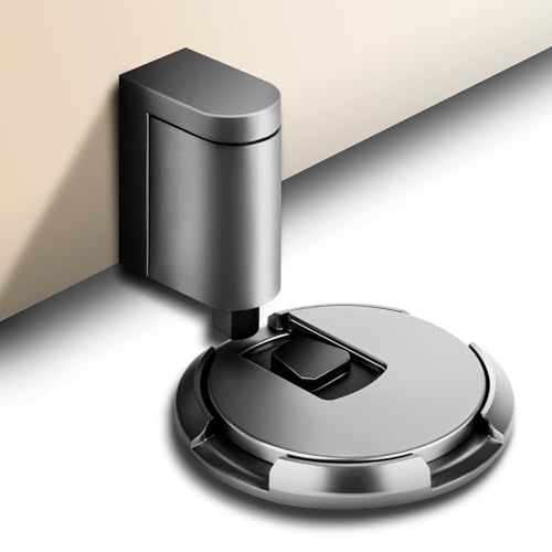 Flintronic Türstopper Boden, Selbstklebend Schwer Türhalter, mit Klebeband & Schrauben Mechanical Door Stop, ohne Bohren, Höhenverstellbarer Türpuffer, Zinklegierung Wandschutz Türpuffer-Silber Flintronic Türstopper Boden, Selbstklebend Schwer Türhalter, mit Klebeband & Schrauben Mechanical Door Stop, ohne Bohren, Höhenverstellbarer Türpuffer, Zinklegierung Wandschutz Türpuffer-Silber von flintronic