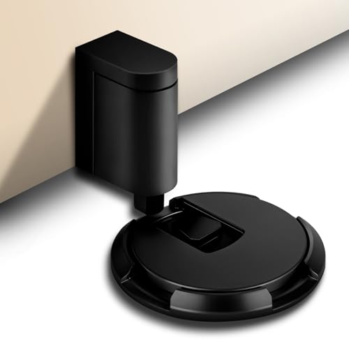 Flintronic Türstopper Boden, Selbstklebend Schwer Türhalter, mit Klebeband & Schrauben Mechanical Door Stop, ohne Bohren, Höhenverstellbarer Türpuffer, Zinklegierung Wandschutz Türpuffer-Schwarz Flintronic Türstopper Boden, Selbstklebend Schwer Türhalter, mit Klebeband & Schrauben Mechanical Door Stop, ohne Bohren, Höhenverstellbarer Türpuffer, Zinklegierung Wandschutz Türpuffer-Schwarz von flintronic