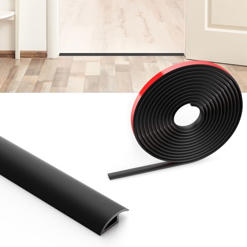 Flintronic Übergangsprofil Selbstklebend, 1.2m x 3.5cm PVC Boden-Leiste, Übergangsleiste Boden, Übergangsschiene ohne Bohren, Abdeckleiste für Fliesen, Holz, Laminat, Höhenausgleich 10mm(Schwarz) Flintronic Übergangsprofil Selbstklebend, 1.2m x 3.5cm PVC Boden-Leiste, Übergangsleiste Boden, Übergangsschiene ohne Bohren, Abdeckleiste für Fliesen, Holz, Laminat, Höhenausgleich 10mm(Schwarz) von flintronic