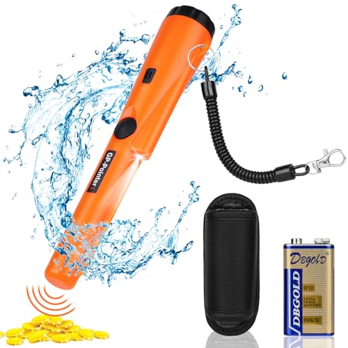 Flintronic Metalldetektor Klein, Tragbar Metallsuchgerät IP66 Wasserdichter, Pinpointer Metalldetektor mit Holster, LED Indicator und 9V Batterie, für Goldsuche, Schmuck, Silber Flintronic Metalldetektor Klein, Tragbar Metallsuchgerät IP66 Wasserdichter, Pinpointer Metalldetektor mit Holster, LED Indicator und 9V Batterie, für Goldsuche, Schmuck, Silber von flintronic