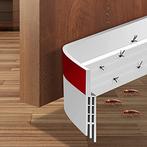 flintronic Tür Dichtung, NEU Premium Türdichtung Selbstklebend, Türdichtung Zugluftstopper für Türen, Türdichtung Unten, Dichtungsband für Türen, Tür Zugluftstopper für Schallschutz, Kälteschutz(Weiß) flintronic Tür Dichtung, NEU Premium Türdichtung Selbstklebend, Türdichtung Zugluftstopper für Türen, Türdichtung Unten, Dichtungsband für Türen, Tür Zugluftstopper für Schallschutz, Kälteschutz(Weiß) von flintronic