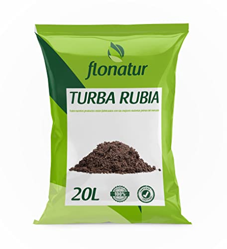 Torba Rubia, 20 l Sack, Torf-Substrat für Pflanzen von flonatur