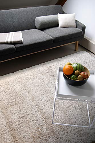 floor factory Moderner Teppich Delight beige 140x200cm - edler Designer Teppich mit flauschig weichem Flor floor factory Moderner Teppich Delight beige 140x200cm - edler Designer Teppich mit flauschig weichem Flor von floor factory