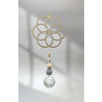 Sonnenfänger Fenster | Suncatcher Kristall |Lichtfänger Geschenk Für Kollegin Fensterdeko Gartendeko Glas Mitbringsel von flottelotteshop