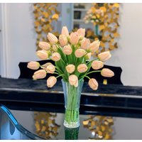Tulpen Echte Touch Blumen Centerpiece - Großes Mittelstück Tulpe Frühlingsblumen Kunstgesteck Tulpen Echte Touch Blumen Centerpiece - Großes Mittelstück Tulpe Frühlingsblumen Kunstgesteck von flovery