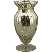 Flowerbox Deko-Vase - silberfarben von Flowerbox