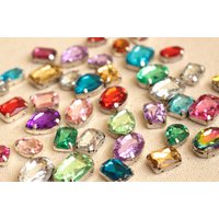 Bunte Strass Pins Verschiedene Formen, Dekorative Reißnägel von fluteofthehour