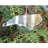 North Carolina State Weihnachtsverzierung Nyc Dekoration Handgemachte Verzierung Weihnachtsbaum Dekor von fluxglass